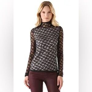 Diane Von Furstenberg lace top